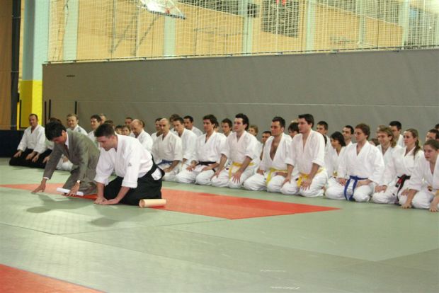 Predstavitev aikida priznanja Japonskega veleposlaništva