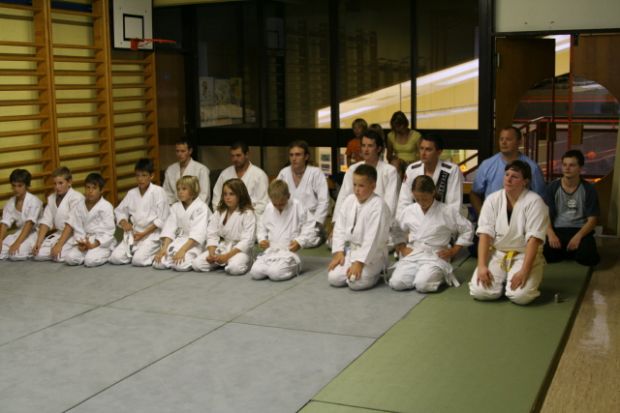 Polaganje izpitov za 7. in 6. kyu