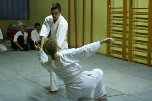 Polaganje izpitov za 7. in 6. kyu