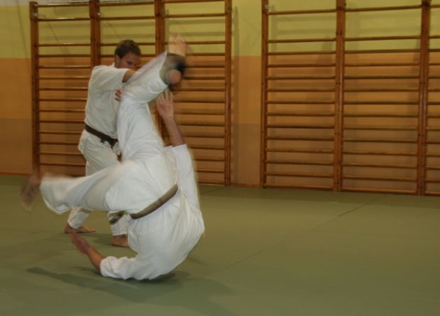 Trening na novih blazinah