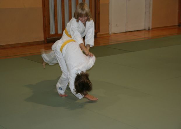 Trening na novih blazinah