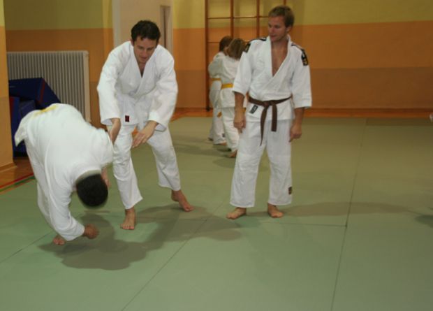 Trening na novih blazinah