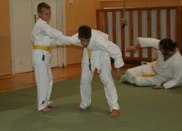 Trening na novih blazinah