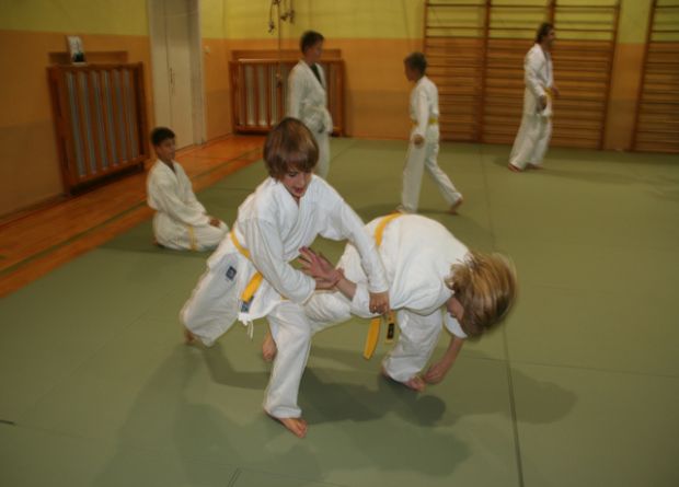 Trening na novih blazinah