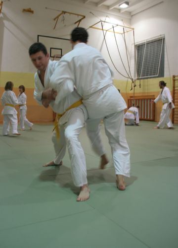 Trening na novih blazinah