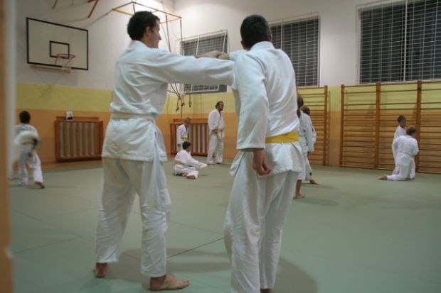 Trening na novih blazinah