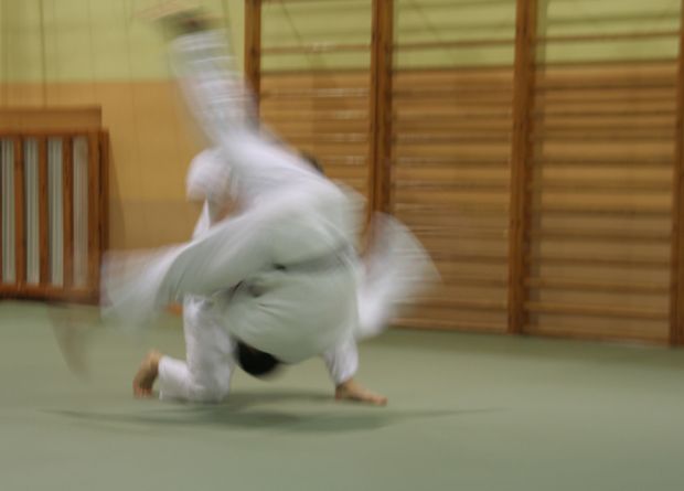 Trening na novih blazinah